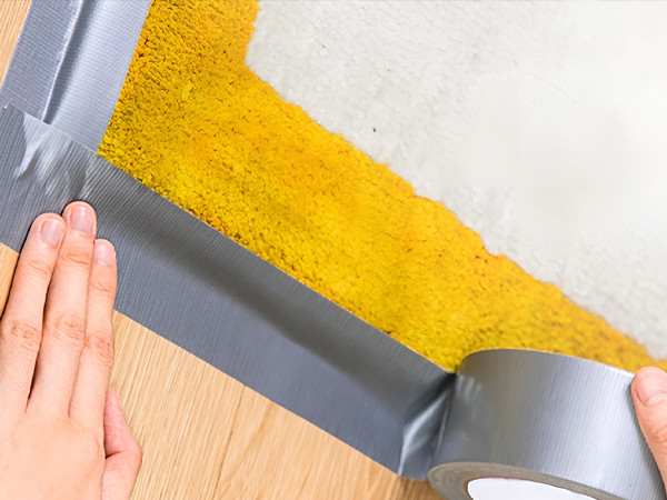 Aluminum foil butyl tape for sealing the gap between the floor and the floor mat.