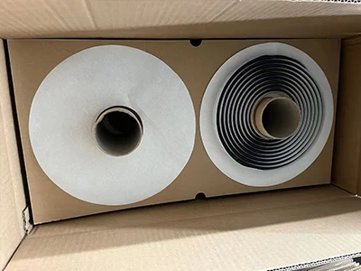 Two Butyl windscreen sealants are packaged with white foam to prevent deformation